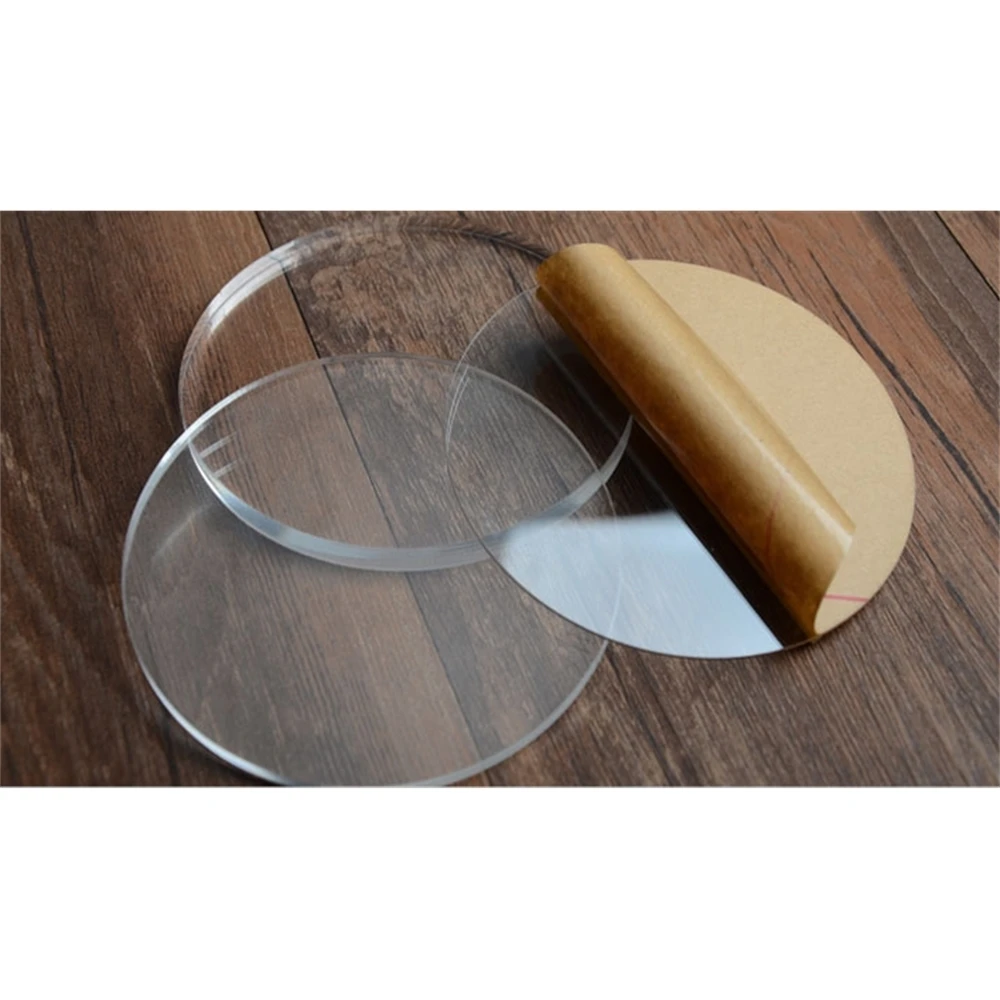 

100mm Round Shape Blank Clear Acrylic Disc Jewelry Art Acrylic Circle