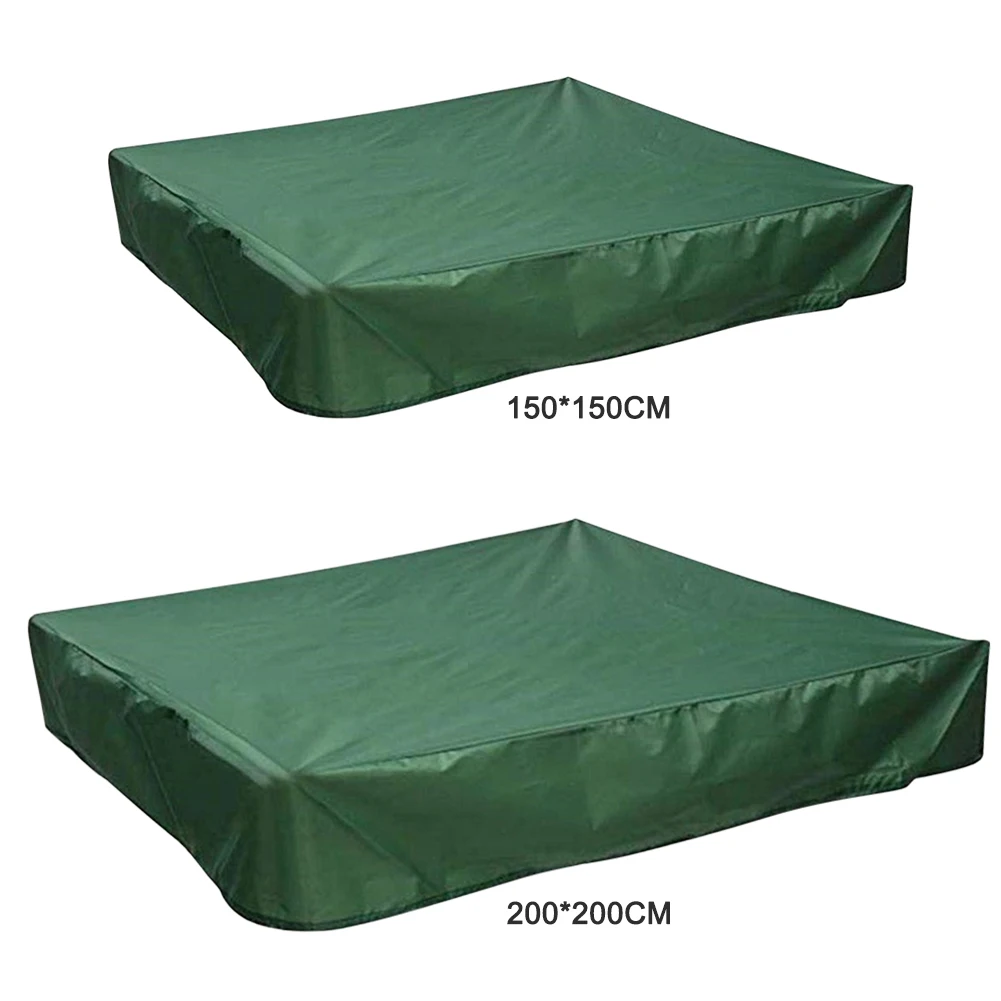 

Square Garden Sandbox Dust Cover Waterproof Oxford Cloth Shelter Canopy Children Toy Sandpit Pool Dustproof Covers