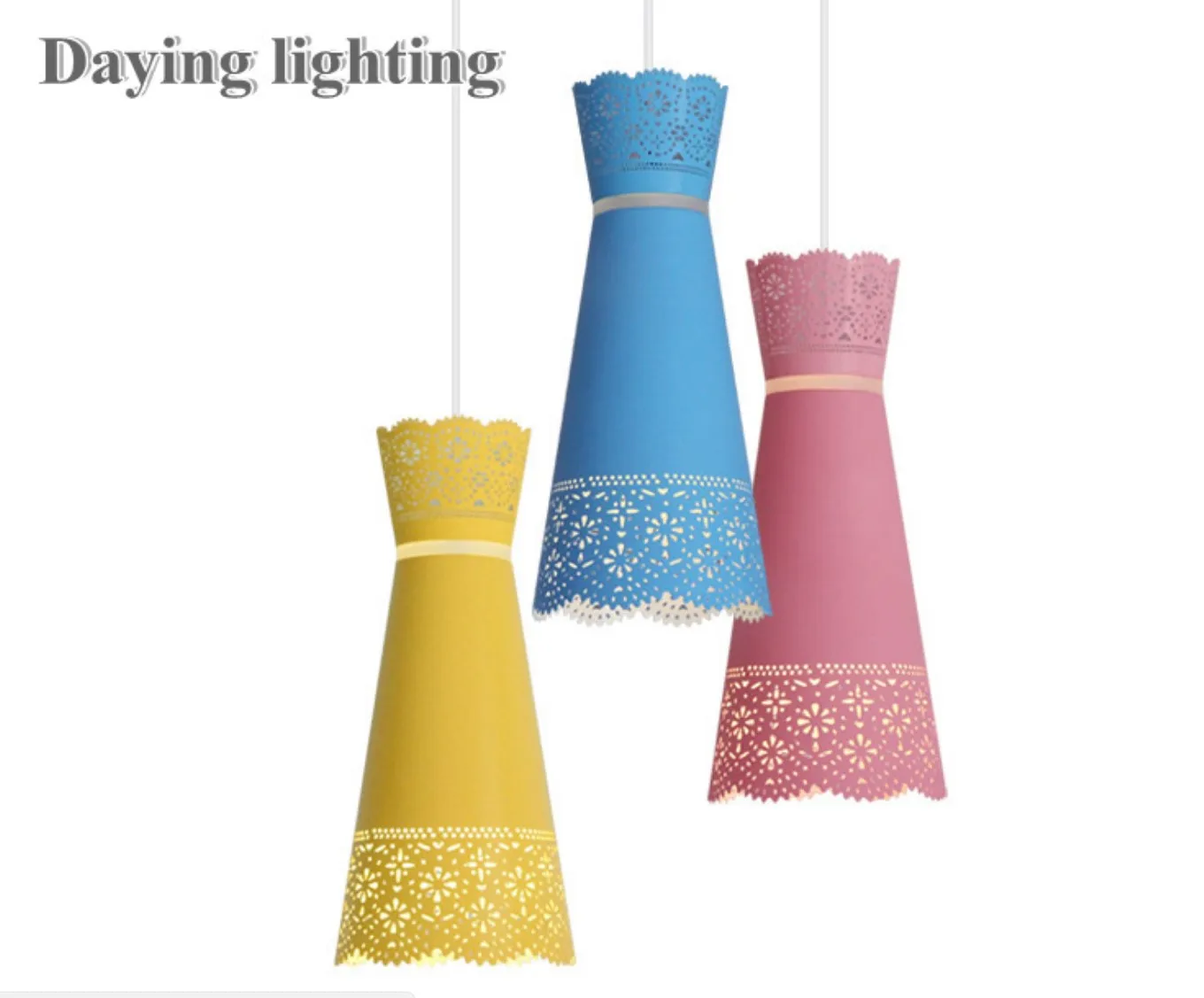 

Rural dining-room sweet and romantic carved patterns chimney droplight modern hanging ceiling lamps lustre nordic replica design