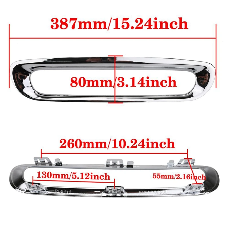 Лампа заднего противотуманного фонаря рамка украшения накладка в наличии для BMW