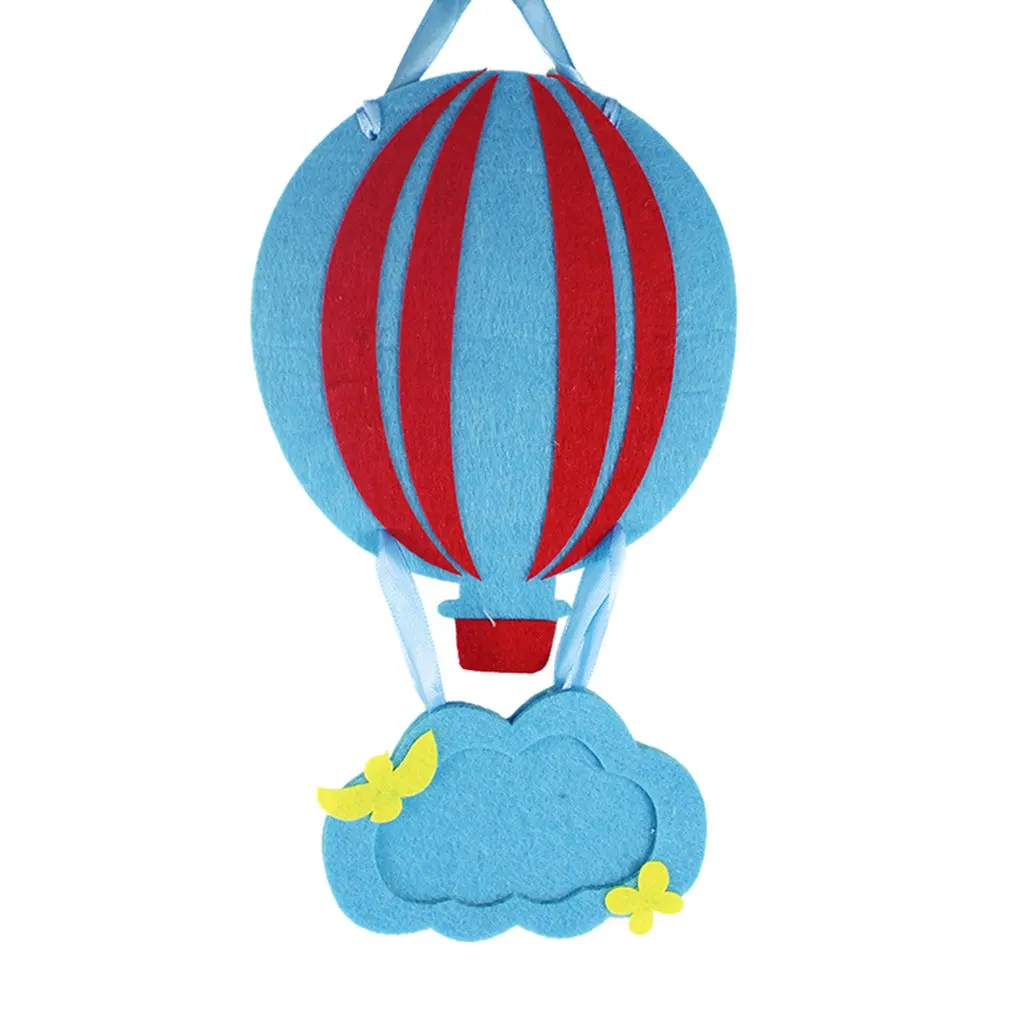 

1PCS Children Creative Nonwoven fabric Hanging Decorative Picture Frame DIY Handmade Crafts Art Toys Interactive Material Bag