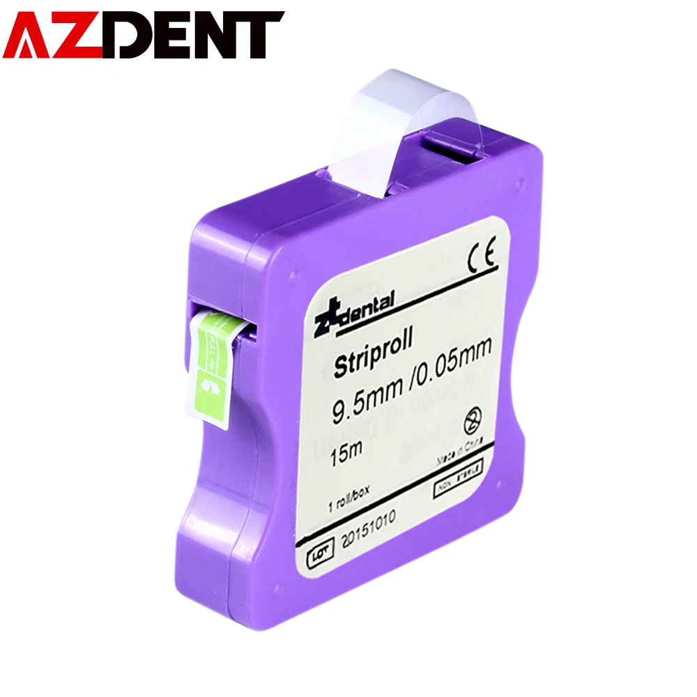 Полосы Azdent Dental Striproll из отвержденной смолы рулонная световая реставрасветильник