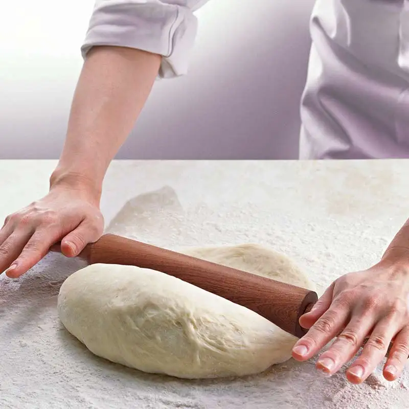 

YUSOTAN wooden rolling pin for dough baking tools natural solid wood safe & ealthy kitchen gadgets and accessories dough roller