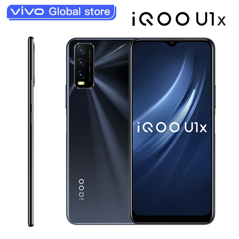 Оригинальный vivo iQOO U1x мобильный телефон 6G 64G Snapdragon 662 5000mAh аккумулятор 18W зарядка