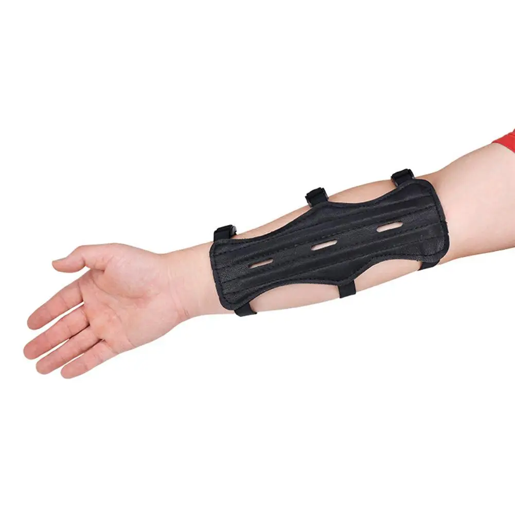 Защита рук HiMISS защита для предплечья из воловьей кожи оборудование стрельбы лука