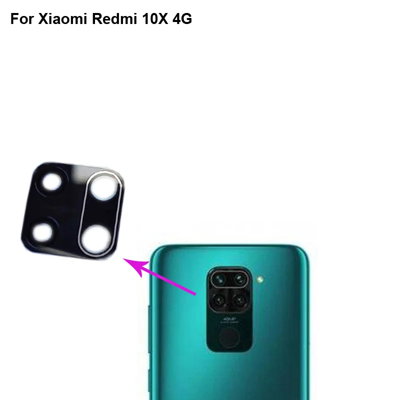 Протестированный новый для Xiaomi Redmi 10X 4G задняя камера стеклянный объектив Xiao mi 10X4G