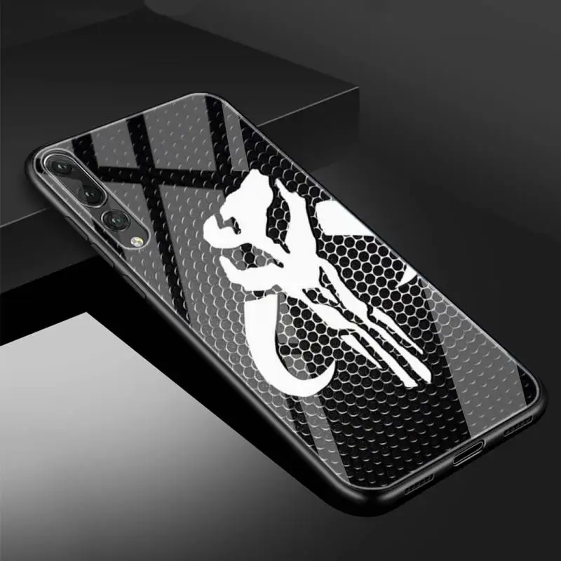

Mandalorians-compatible Phone Case Tempered Glass For Huawei P9 10 10plus 20 20Pro 30mate9 10 20 20Pro Honor8X 9 10 V10 Nova3I 5