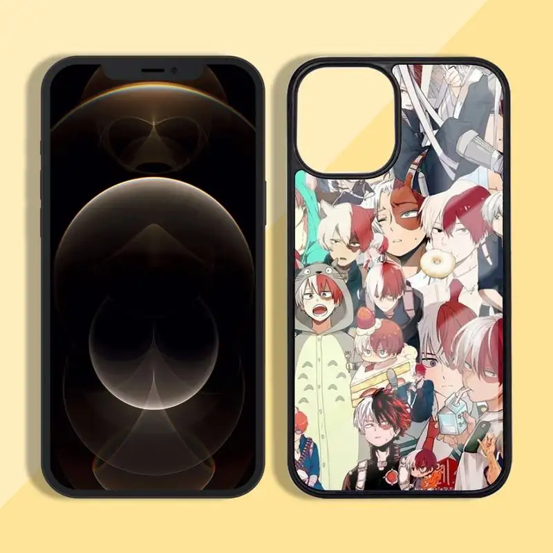 

Todoroki My Hero Phone Case Silicone TPU+PC For iPhone11 12 mini Pro MAX 7 8 Plus X XR XS Samsung S20 10 9 8 Plus ultra