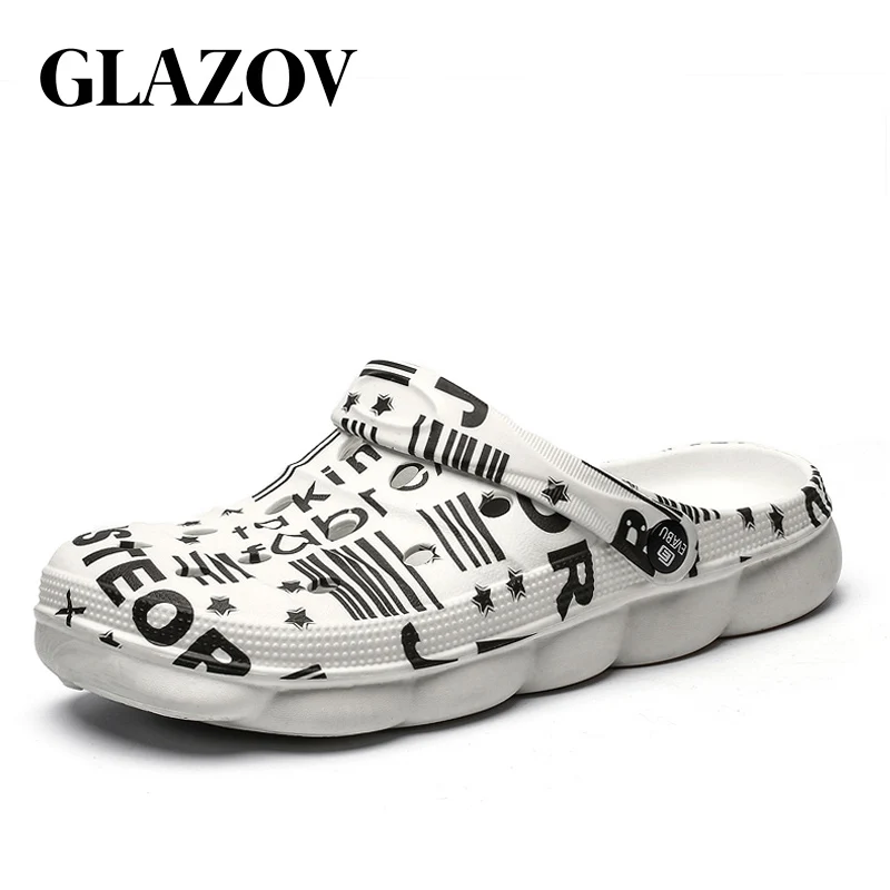 

GLAZOV Brand Summer Men's Sandals Fashion Male Casual Sandals New Roman Beach Outdoor Shoes Sports Sandals And Slippers 36~45