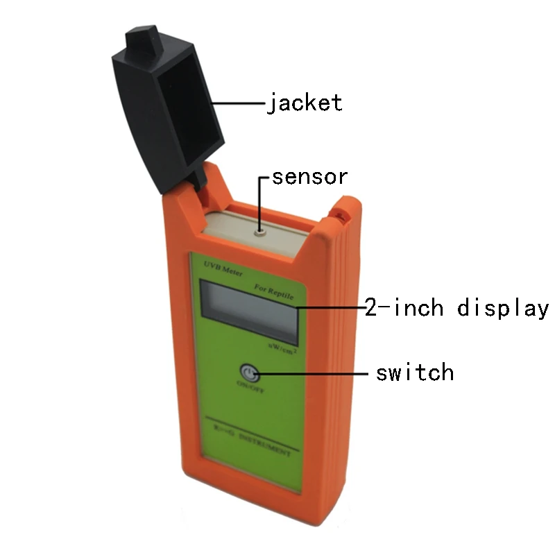 RGM-UVB UVB Tester High Accuracy Detector Test Instrument for Reptile Meter Luminosity Measurement Tool | Инструменты