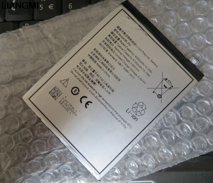 Аккумулятор BL255 для сотового телефона Lenovo ZUK Z1, 4000 мАч, аккумулятор, резервная батарея для Lenovo ZUK Z1, батарея с инструментами для ремонта