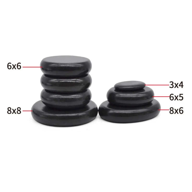 

7PCS / Lot Hot Spa Rock Basalt Stone Beauty Stones Massage Lava Natural Stone