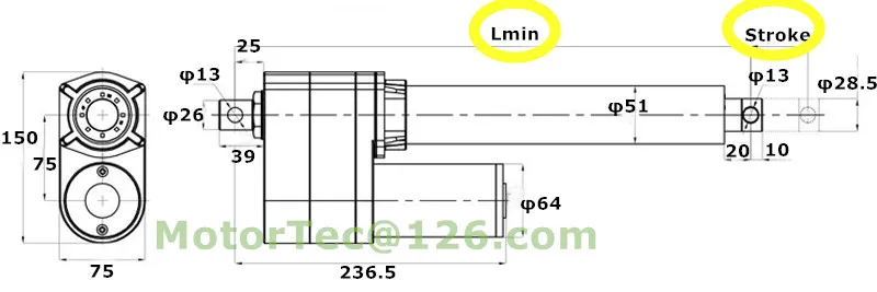 LV 30 1000 кг сила 160 мм/секция скорость 800 мм ход 12 В 24 постоянного тока линейный