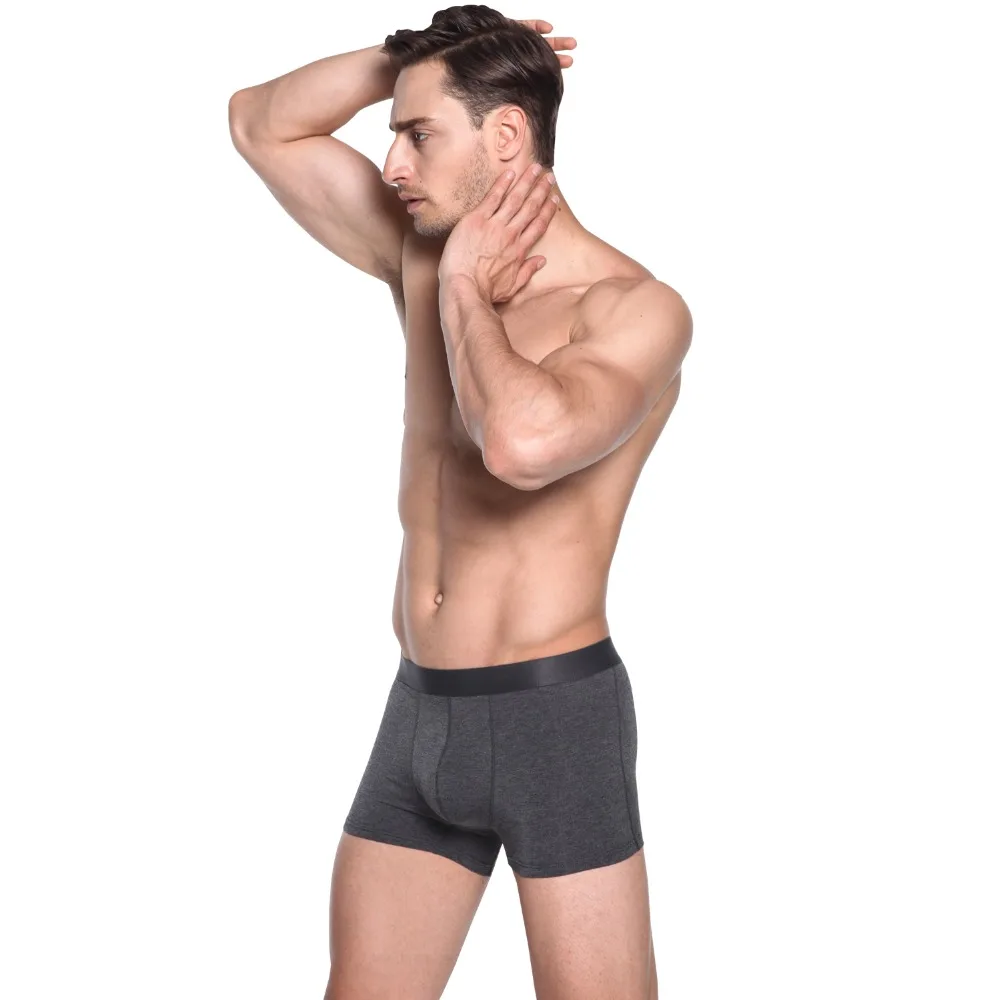 Женское мягкое дышащее нижнее белье мужские Удобные однотонные трусы шорты