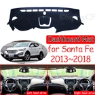 Противоскользящий коврик для приборной панели Hyundai Santa Fe 2013, 2014, 2015, 2016, 2017, 2018, DM IX45