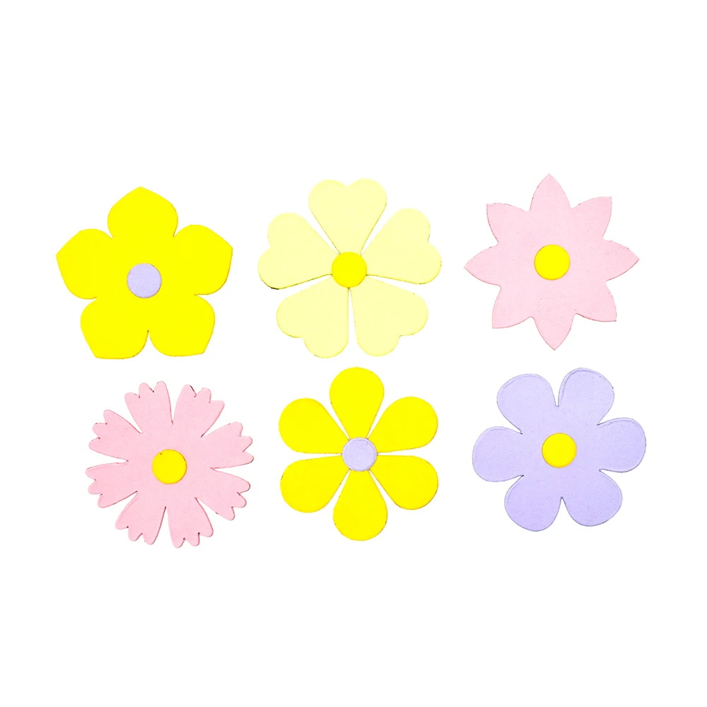 Высекальные штампы для скрапбукинга с цветами деревянные высекальные