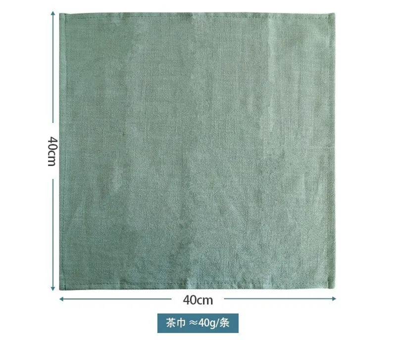 Салфетка из хлопка и льна для кухни 40 х40 см | Дом сад