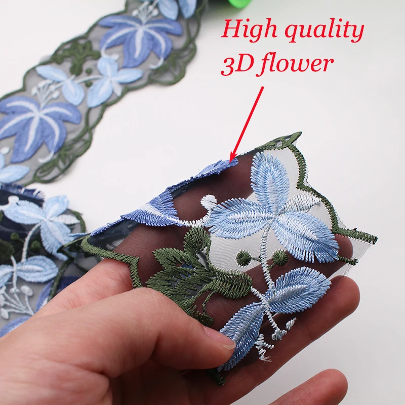 4 цвета 1 ярд розовые и желтые цветы 3d кружевная ткань африканская швейцарская