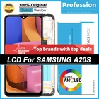100% оригинальный 6,5 ''AMOLED дисплей для Samsung Galaxy A20s SM-A207F SM-A207G Full LCD Touch Screen Запчасти для ремонта + Сервисный пакет