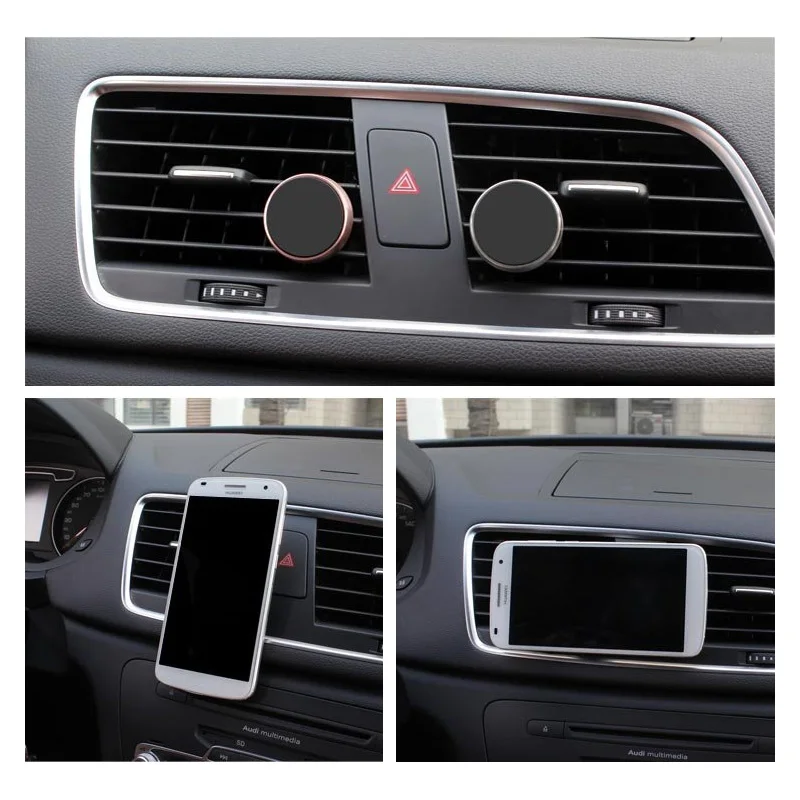 

YTDMEN Mini Magnetic Bracket for Car Grid with Powerful Magnet for Phone GPS MiniSupport for iPhone Xiaomi HUAWEI Samsung OPPO