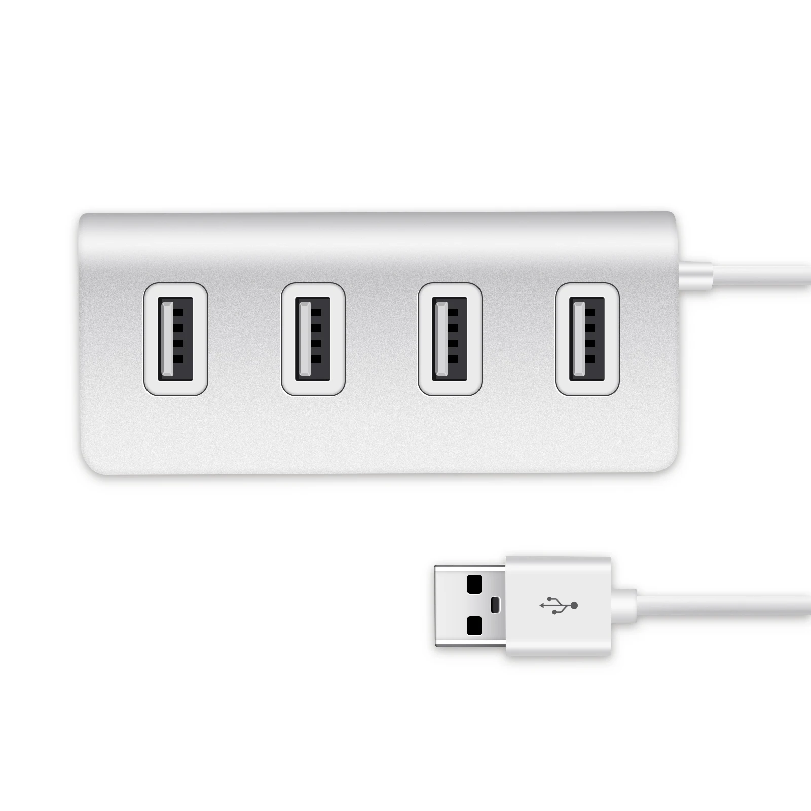 2020 Новый Powstro высокое качество Порты и разъёмы в состоянии Алюминий 4 порта USB 2 0