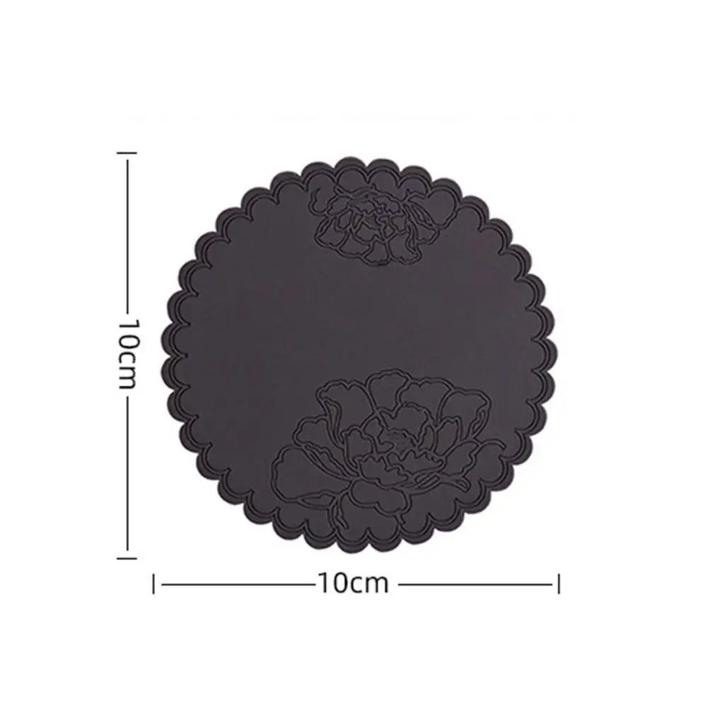 

Silicone Coasters For Kitchen Dining Table Decoration Heat Insulation Resistant Mat Pad Cup Holder Coaster Placemat Kitchen Tool