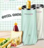 pink bunny egg roll machine rapid egg cooker electric automatic breakfast machine egg steam cup steamed roll egg boiler maker