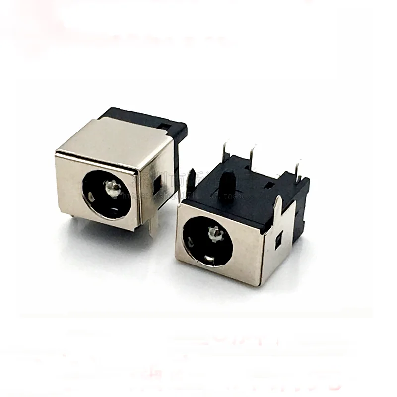Tomada de Tomada de Alimentação Escudo de Cobre Pces 5.5×2.5mm dc Dc-044a 5 Pinos 5pin 100 Dc044a 5.5*2.1 5.5×2.1mm
