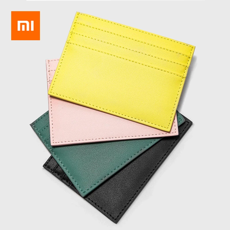Xiaomi Youpin VLLICON винтажный кошелек из натуральной коровьей кожи ультра тонкий ID