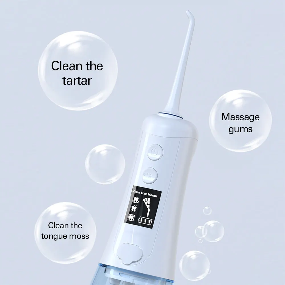 Azdent новейший ирригатор для полости рта портативный воды USB 350 мл светодиодный