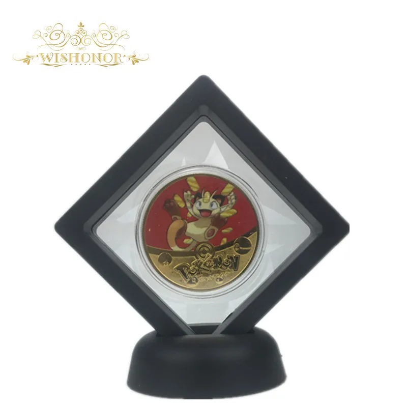 2021 Лидер продаж для обувь косплея Аниме золотые монеты с Пластик чехол в