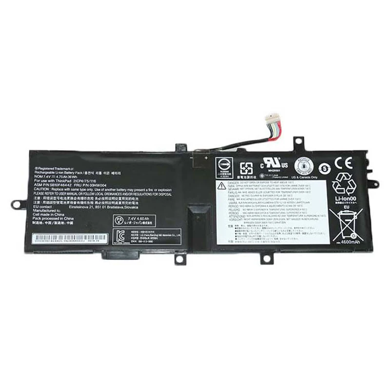 HanGreat Новый SB10F46442 Аккумулятор для ноутбука Lenovo ThinkPad спирали 2 00HW004 00HW005 00HW010 00HW011