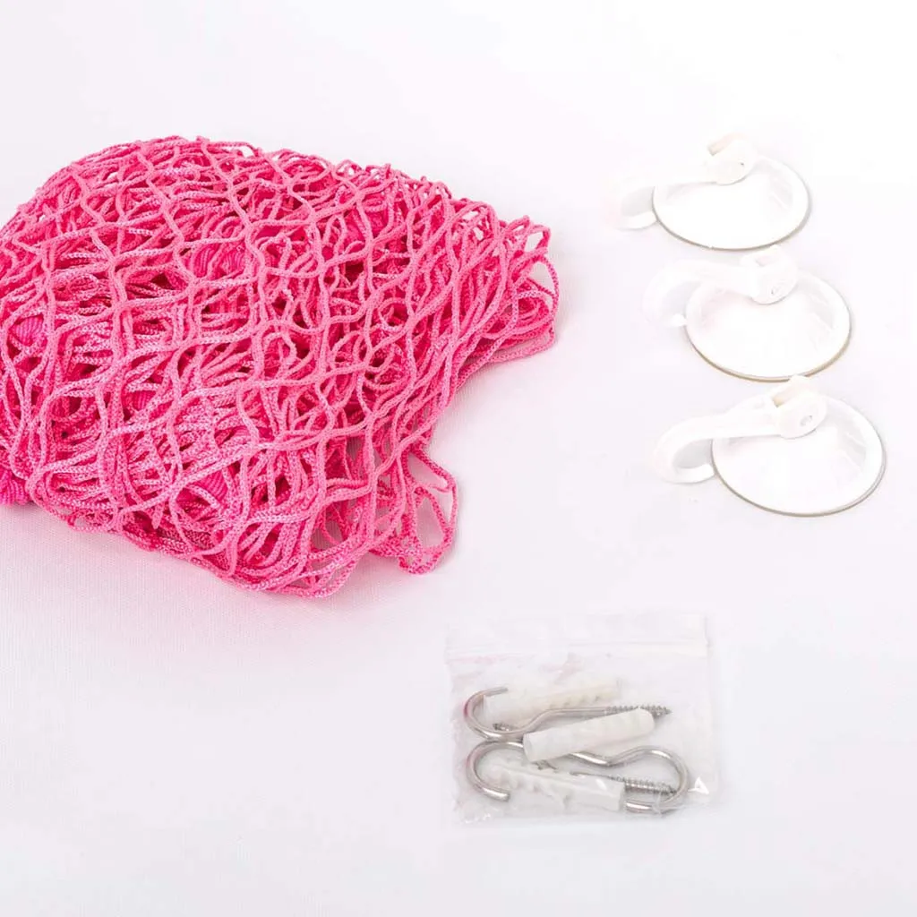 

Stuffed Animal Toy Storage Net, Goodhelper 70 inch Extra Lar