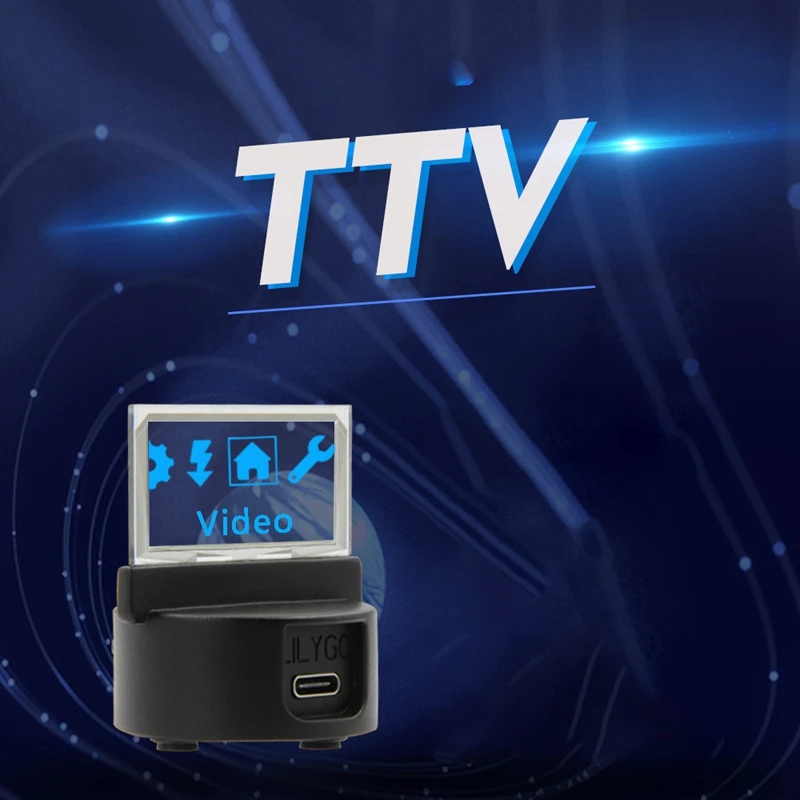 Телевизор LILYGO T с прозрачным OLED экраном ИК-пульт дистанционного управления ESP32