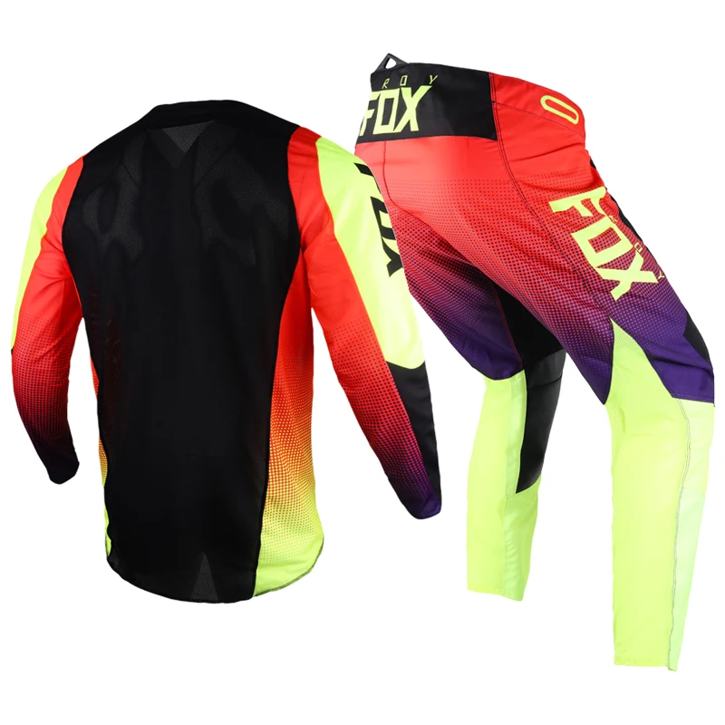 Hot Sale!2021 MX ATV 360 Voke Gear Set Motorcycle Motocross Racing DH MTB Enduro Dirt Bike Cycling Jersey Pants Combo | Автомобили и