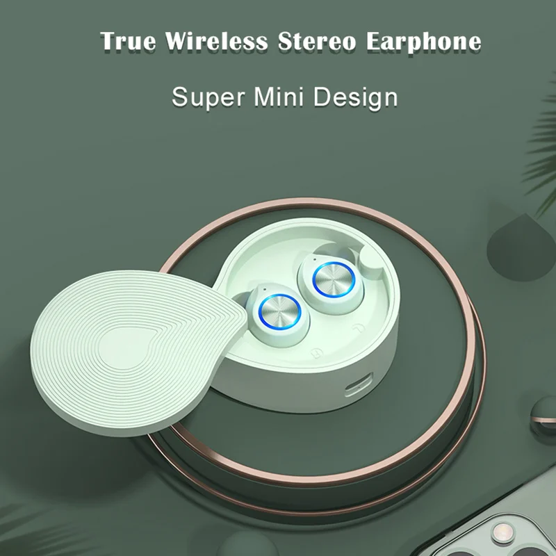 TW70 Bluetooth-наушники 5 0 в Стереонаушники Спортивные Беспроводные наушники