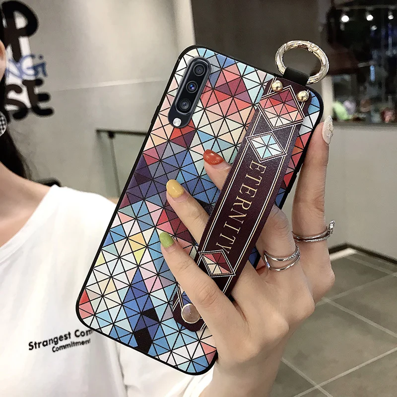 SoCouple чехол для samsung Galaxy A50 A70 A30 A20 A10 S8 S9 S10 Plus, Note 8, 9, 10, плюс A40 A60 S10e ремешок держатель телефона чехол