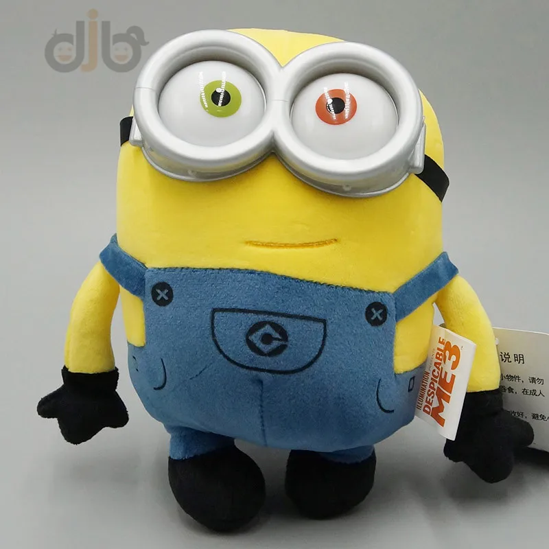 Mu&ntilde;ecos de peluche de personajes de la pel&iacute;cula, mu&ntilde;ecos suaves de Bob, Estuardo en Jeans-0