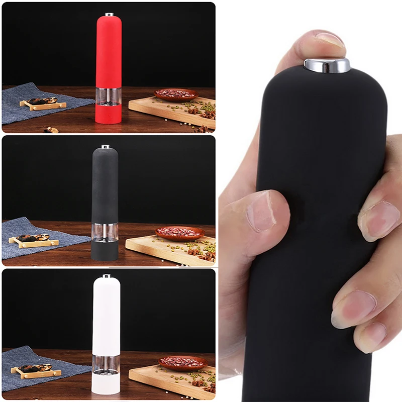 Электрическая мельница для перца солевые Травяные специи контейнеры кухонные