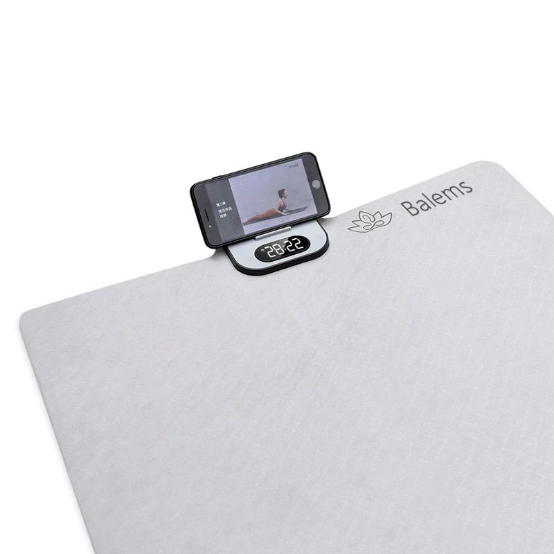 

Yoga Mat Battery Free 183*61cm Yoga Mat Anti-skid Sports Fitness Mat Thick EVA Comfort Foam With Timer