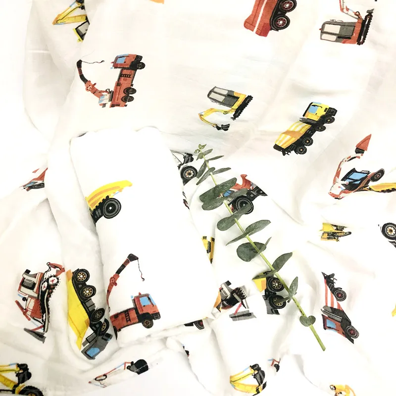 47 дюймовое детское одеяло из муслина с лисой лучше чем хлопка/бамбука Aden Anais