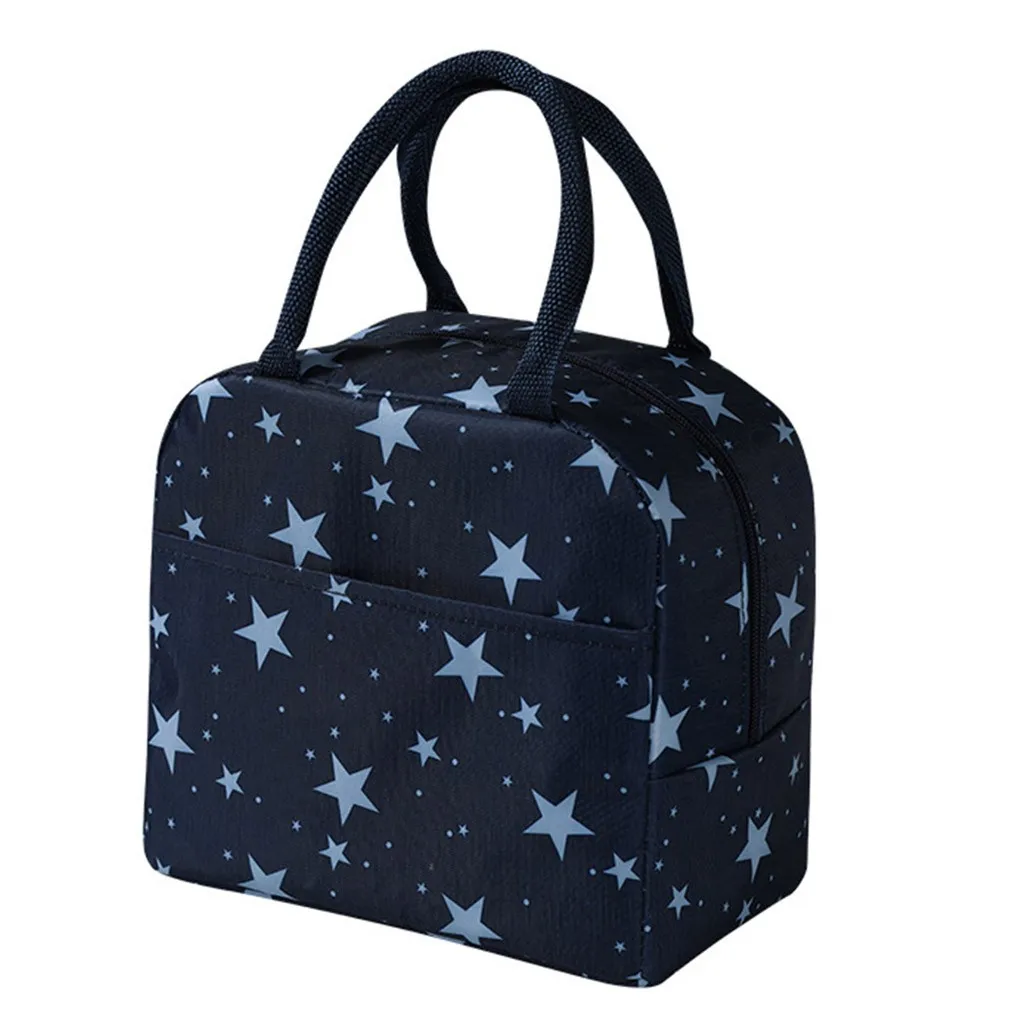 

Insulated Picnic Cartoon Carry Case Thermal Portable Cold Lunch Bag Bento Bag Polyester Lunch Container Food Storage Bags