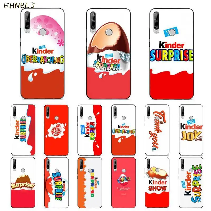 

New Trolly egg KINDER JOY Surprise Phone Case for huawei 7S 7 PRO 9 6 Y5 PRIME 2018 Y7 9 5 6 PRO 2019