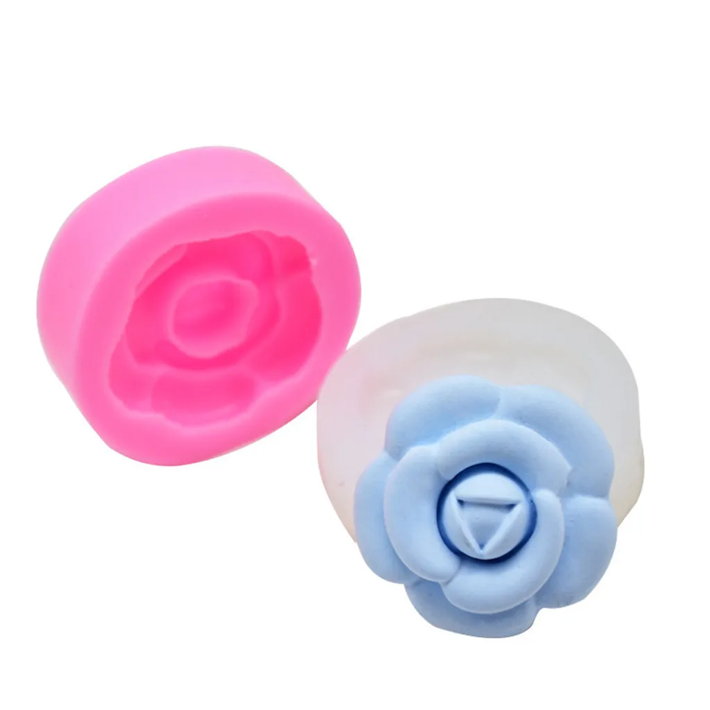 3D Камелия искусственный шоколад сделай сам инструмент для украшения свадебного