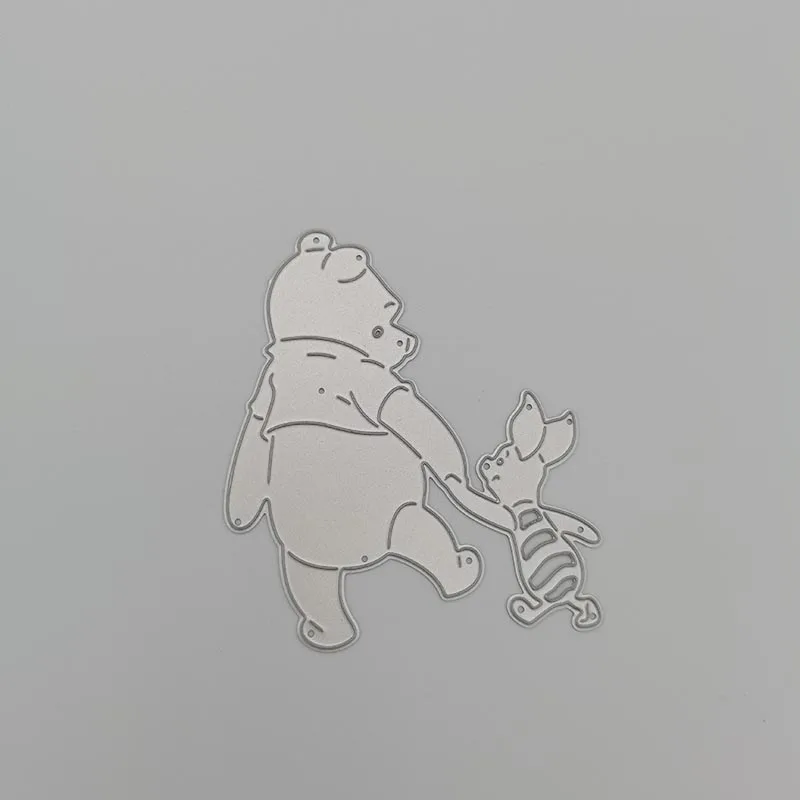 Металлический Трафаретный вырубной штамп животных 1 пресс форм для лазерной