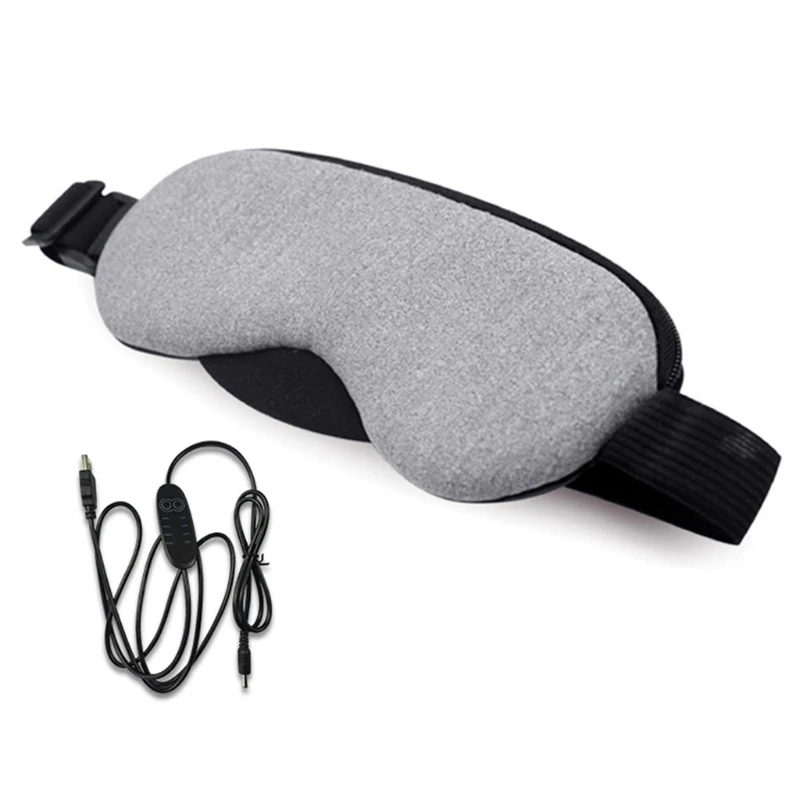 

Temperature Control Heat Steam Cotton Eye Mask Dry Tired Compress USB Hot Pads