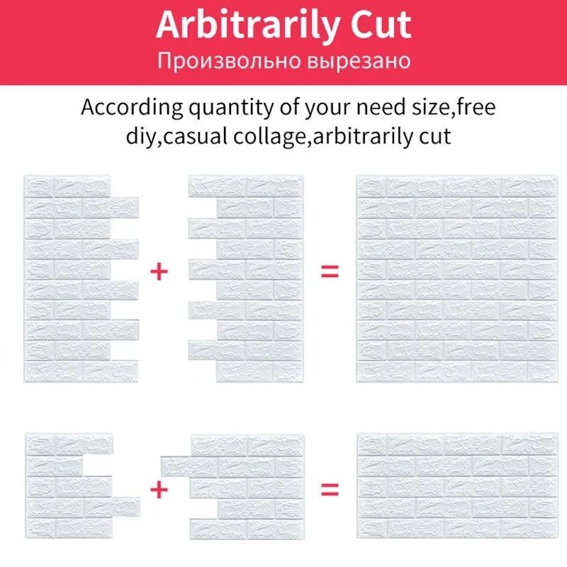 12pcs retro self adhesive waterproof foam 3d diy wallpaper living room bathroom set wall brick stickers marble home fine decor free global shipping