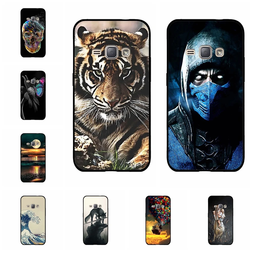 Чехол для Samsung J1 2016 чехлы телефонов задняя крышка мягкий силиконовый чехол из ТПУ