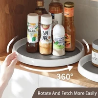 360 rotation spice rack multifunctional pantry shelves turntable storage bin household rotating organizer for kitchen seasoning