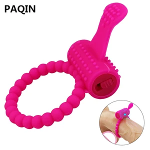 Male Electric sex toys Silicon Vibrating Penis Rings Male Time Delay Ejaculation Adult Sex Toys for Men Erotic Products